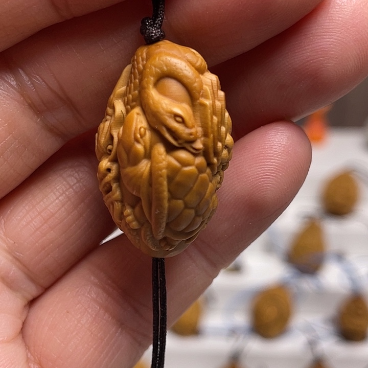 橄榄核吊坠橄榄核