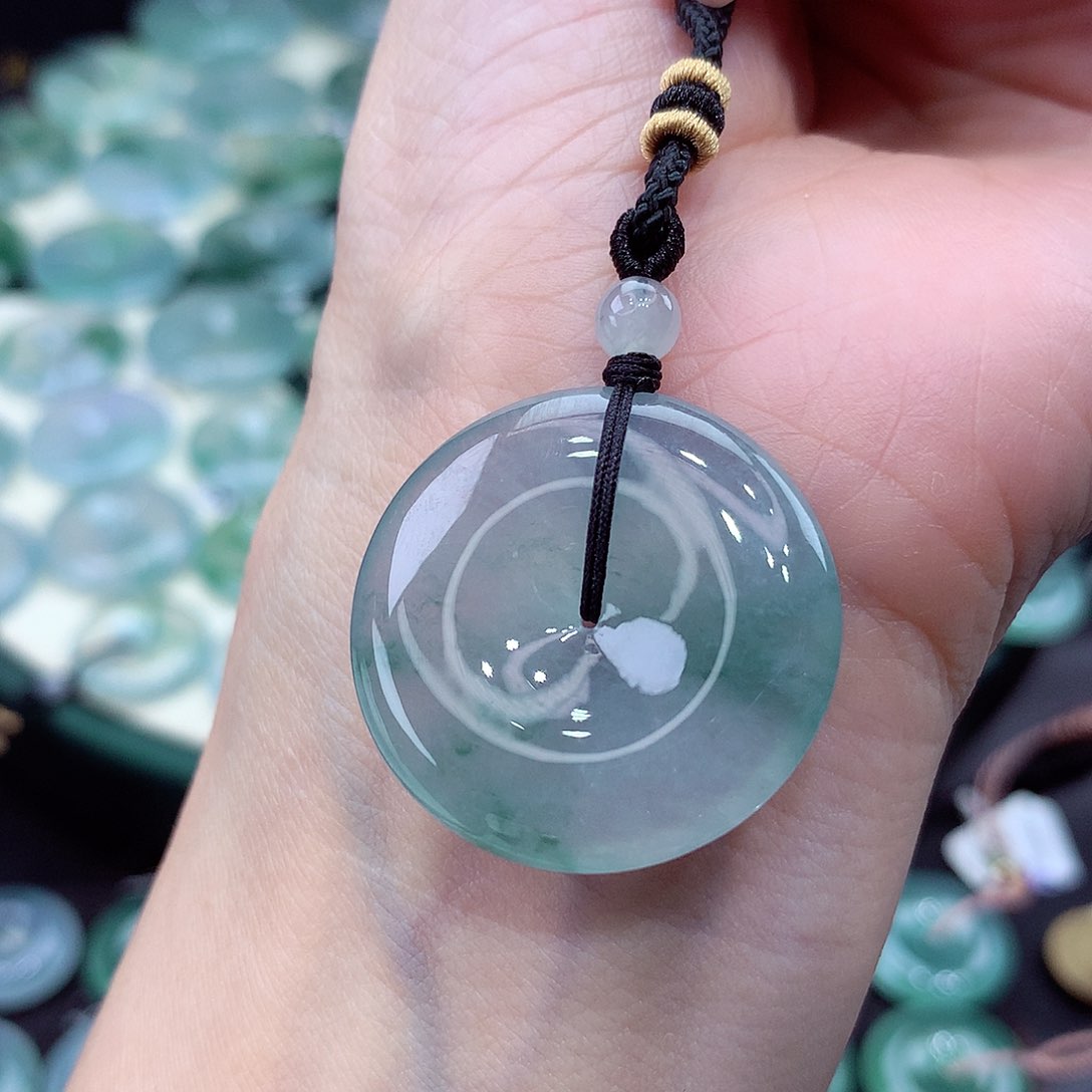 颈饰未镶嵌翡翠编号16尺寸29.3/5.8