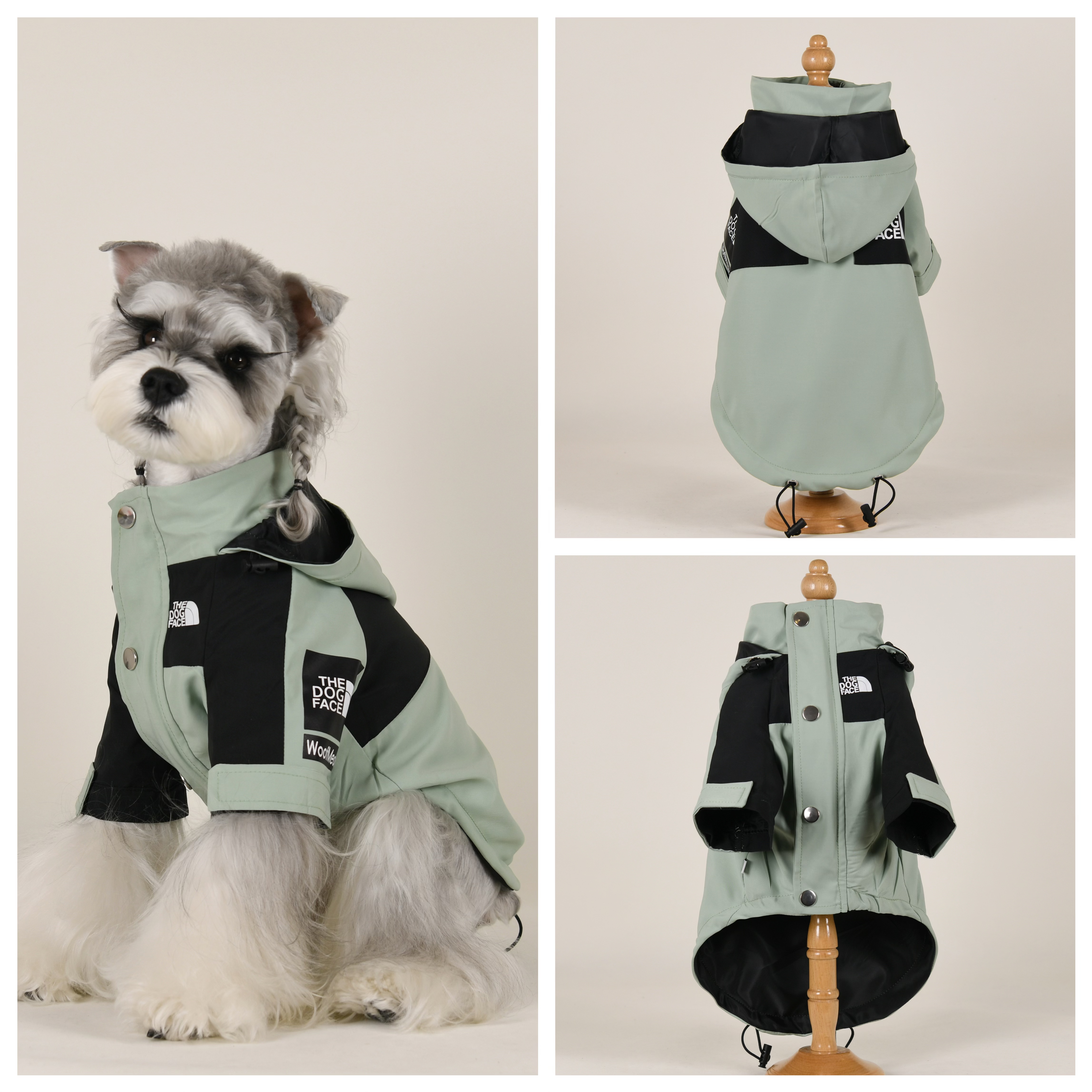 Goodog Friend狗狗冲锋衣宠物衣服秋冬防风保暖雪纳瑞泰迪比熊