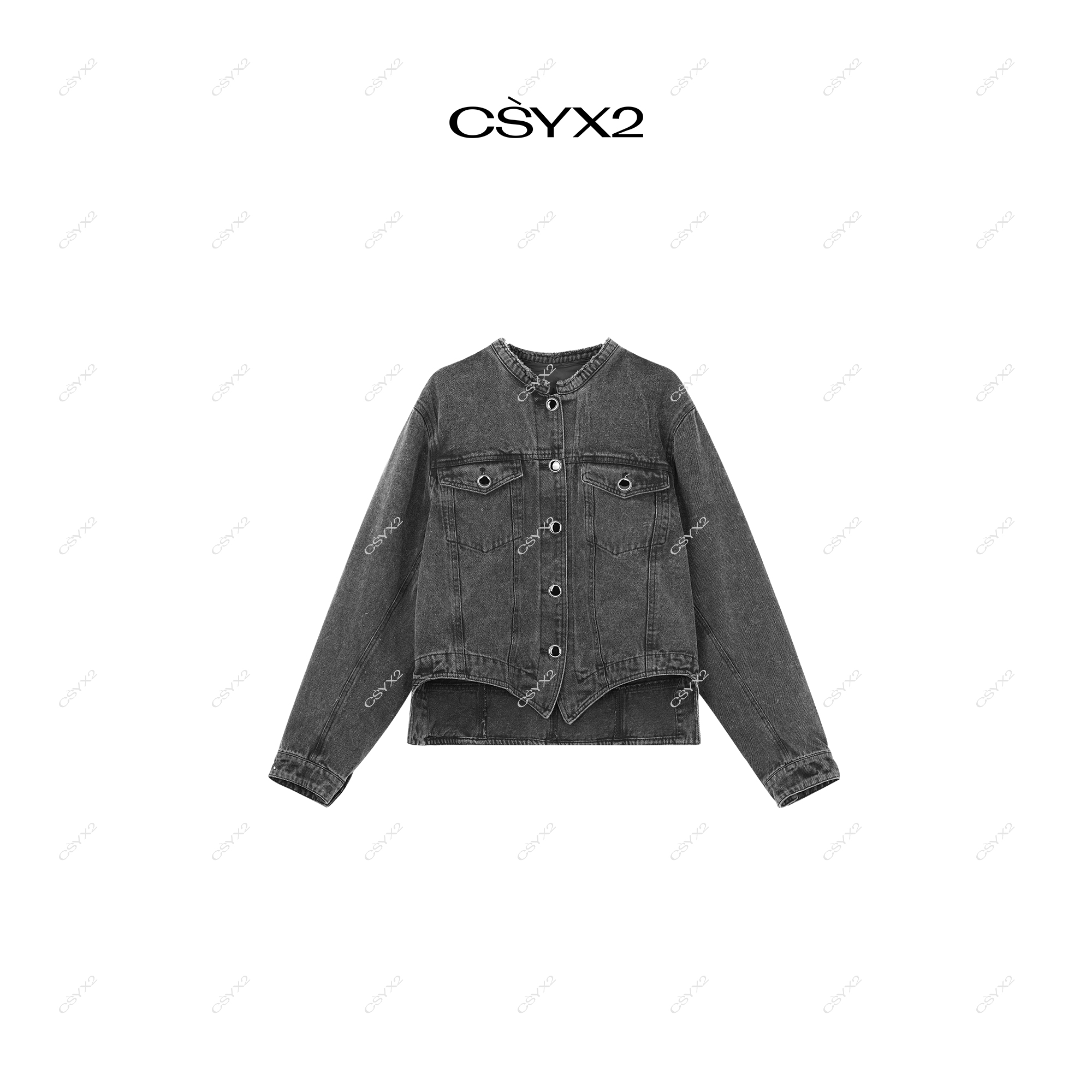 CsyX2-2024A/W新品”西部牛仔“牛仔可拆卸内胆羽绒服CA4DY047