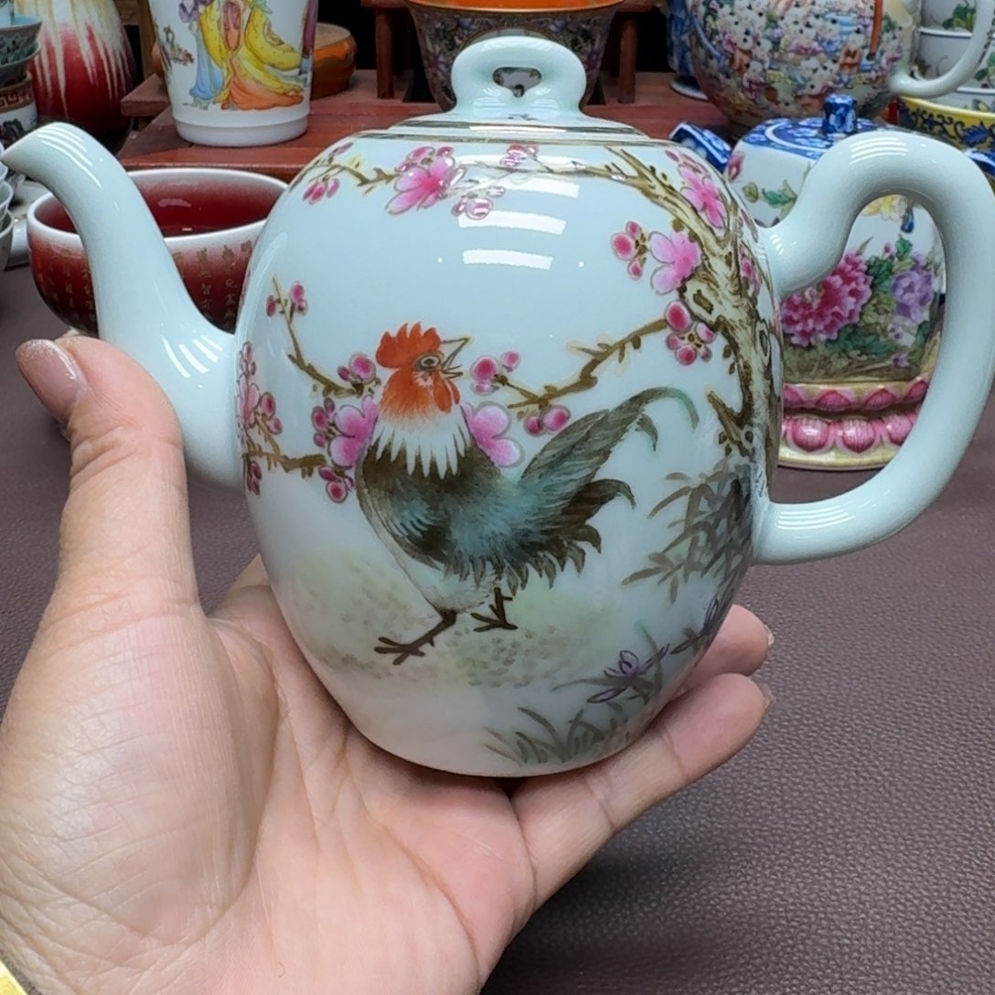 瓷片景德镇仿古手工制作精品展示