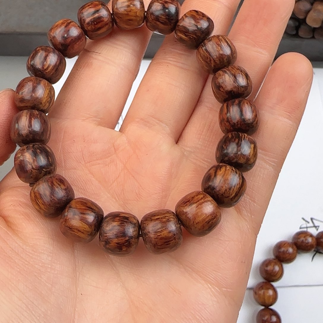 降真香手串/手链1.0老型海南红降黑金底满油