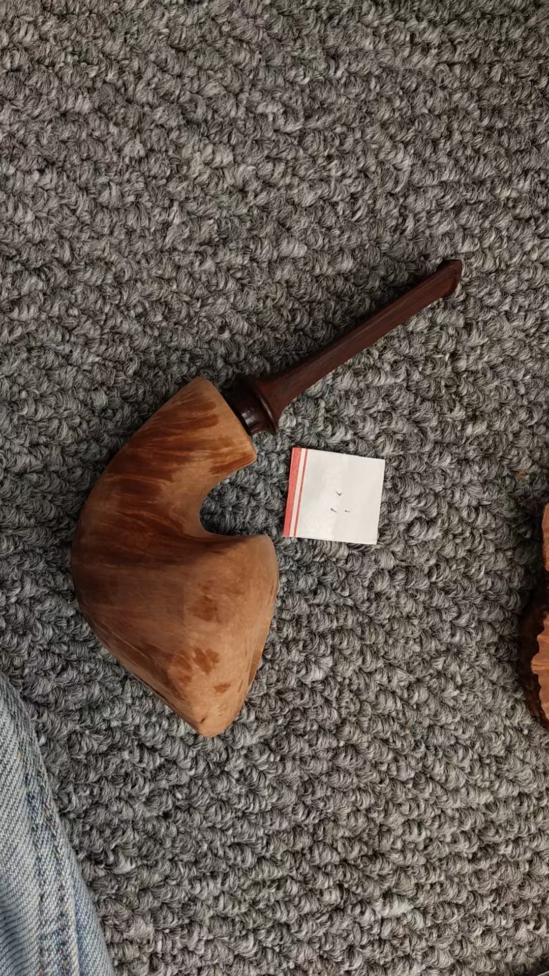 ，石南木烟斗半成品发货