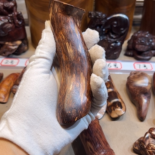 华***文黄花梨/降香黄檀随型手把件