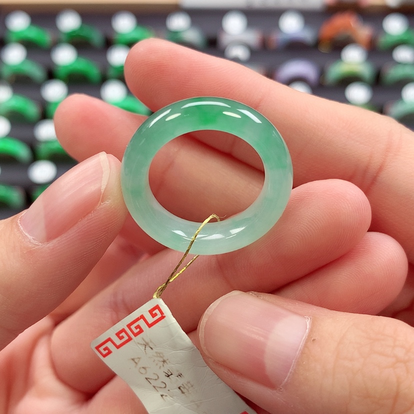 【闪购商品】未镶嵌戒指翡翠14号