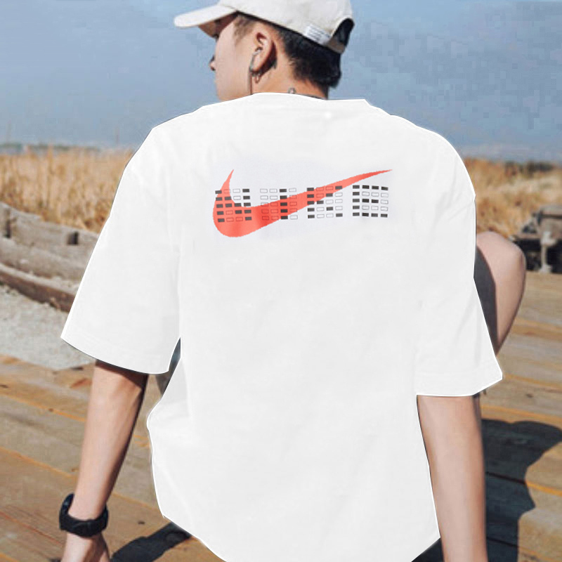 Nike耐克T恤男女夏季考试全对百搭圆领短袖欧若动感风HF6594-100