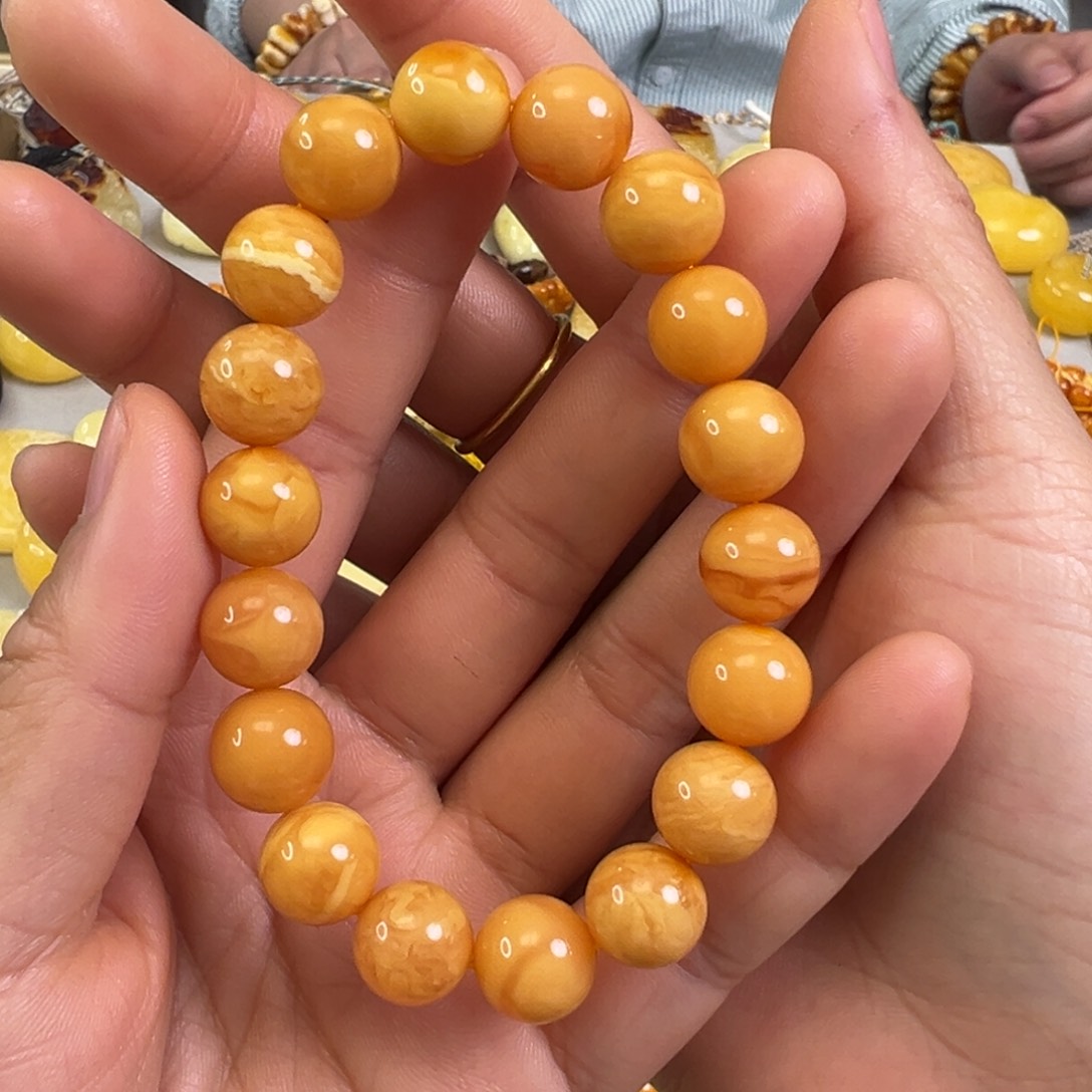 蜜蜡裸石未镶嵌蜜蜡