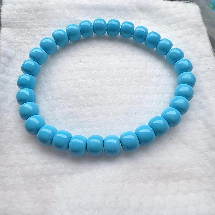 卡8/6➕蓝老型珠手串