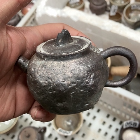 柴烧宝瓶杯子大放漏