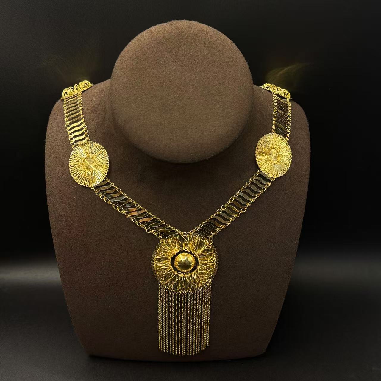 娅然黄金   33.99g足金   项链