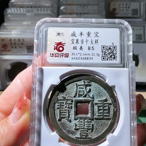 铜咸丰重宝宝泉大样8834