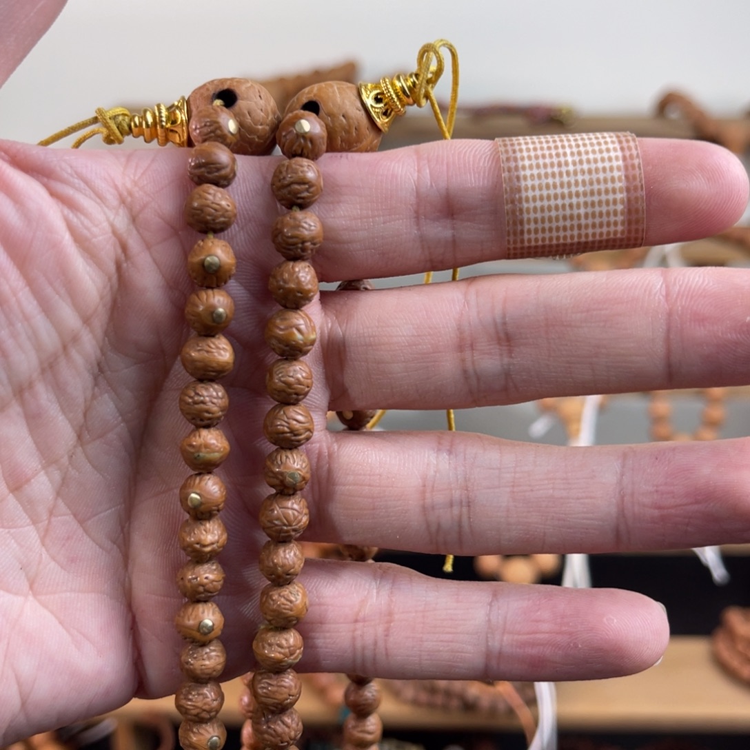 大***说吊坠凤眼菩提108酸枣核