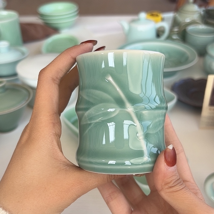 小米茶器龙泉青瓷