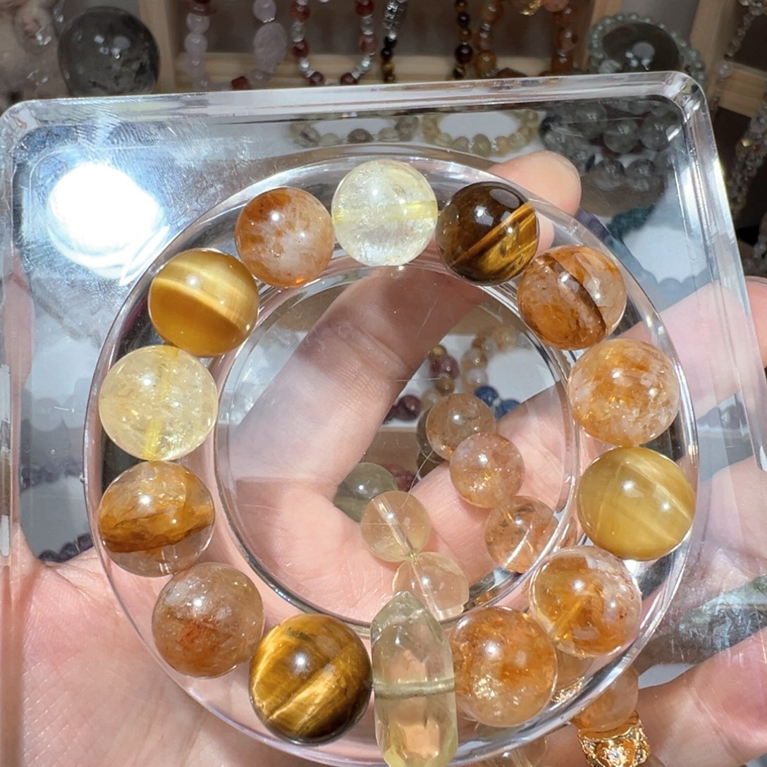 手绳未镶嵌水晶金霸