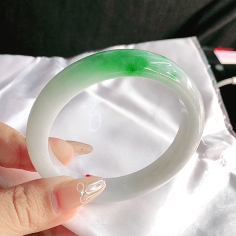 未镶嵌手镯翡翠正**善2491