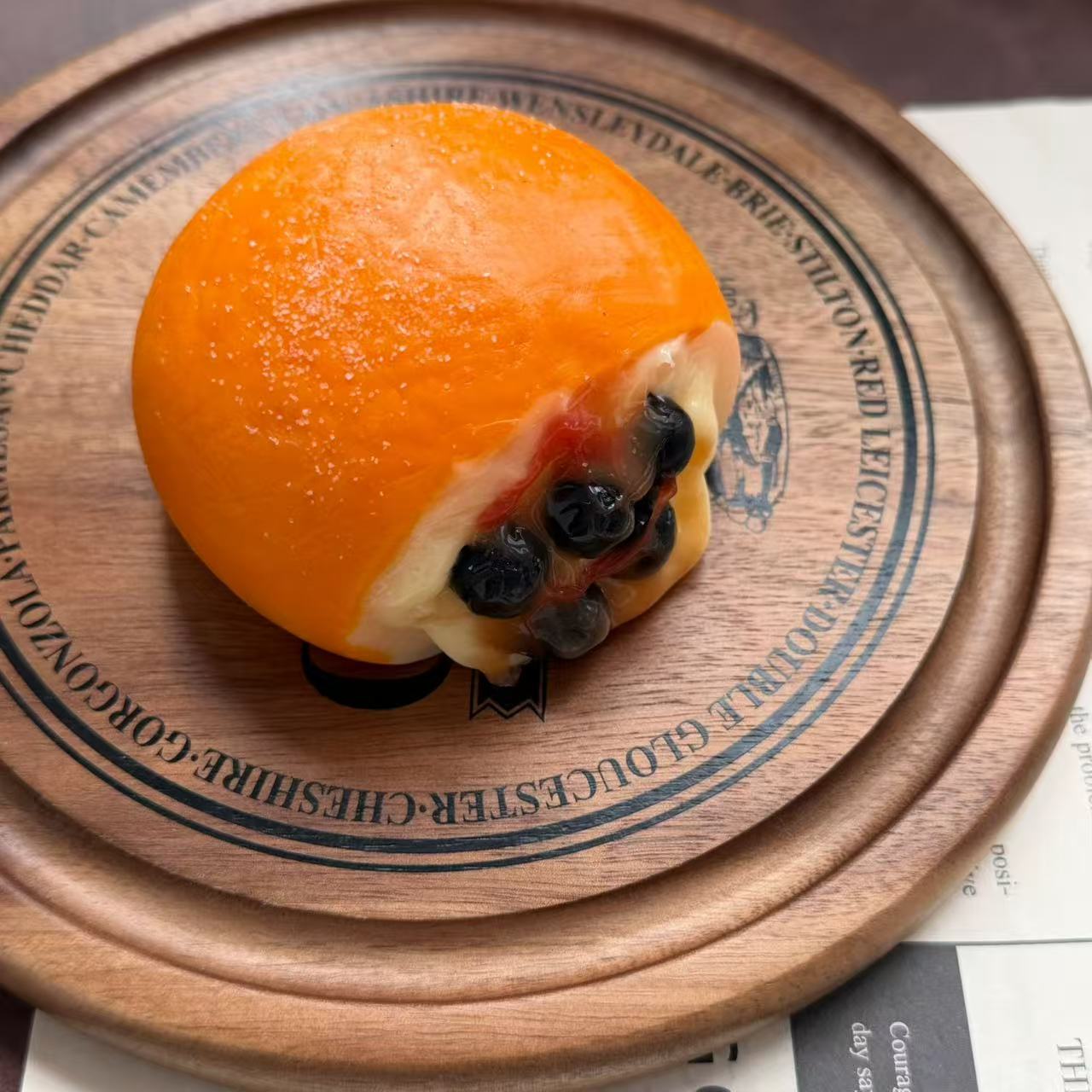 麻酱泥【黑糖珍珠冰面包】喜仔yummy食物系硅胶捏捏礼物玩具