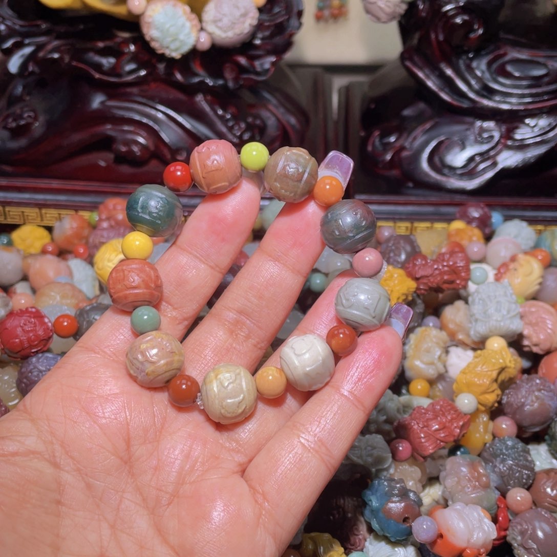 石英质玉手链未镶嵌