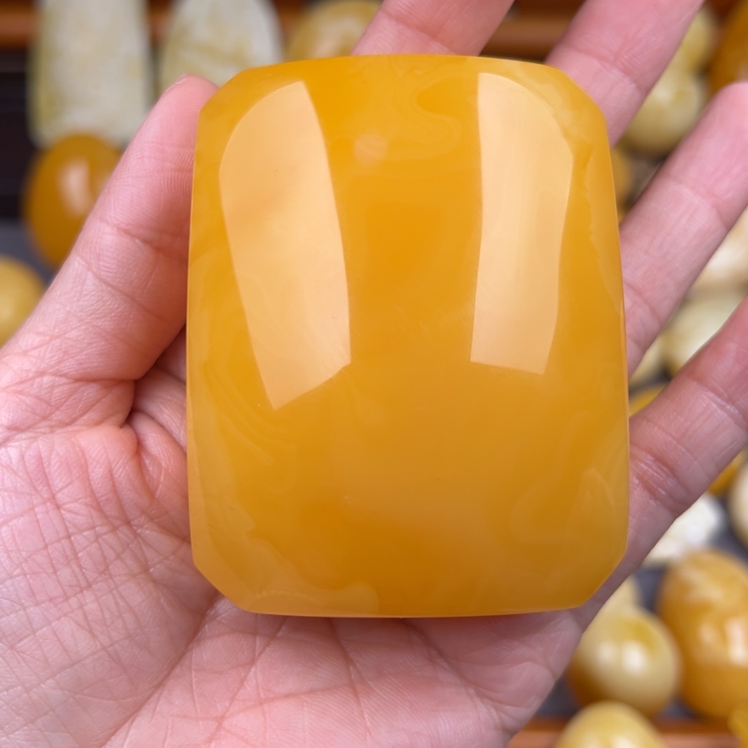 琥珀颈饰未镶嵌纯天然琥珀蜜蜡无优化