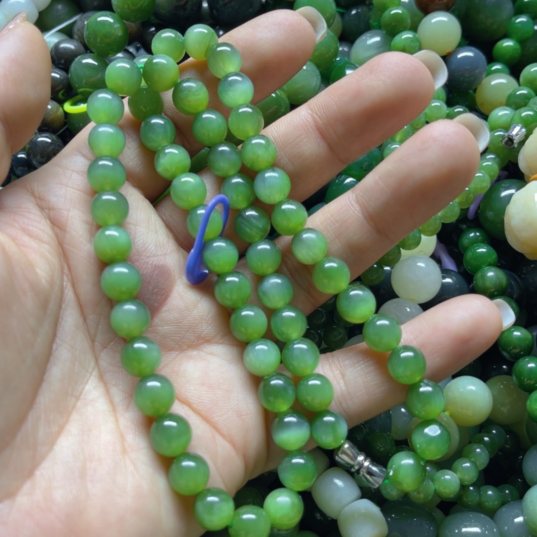 和田玉手链未镶嵌