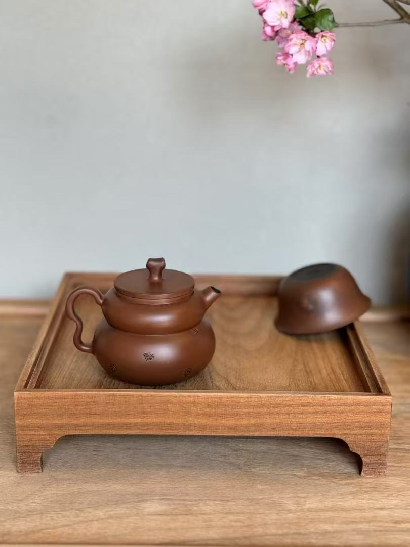 【慢悦•小店】普璞建水紫陶壶【福禄】