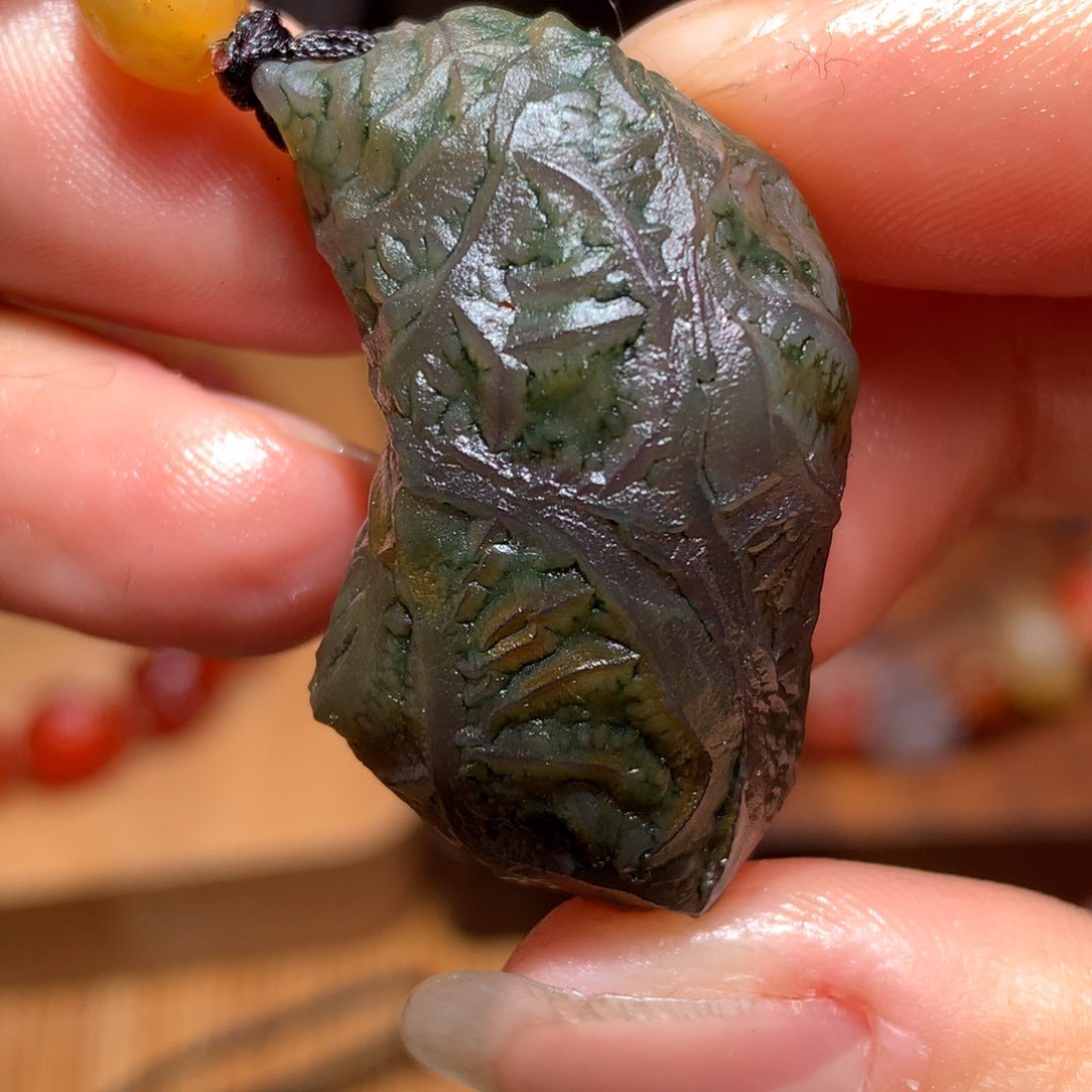 未镶嵌玛瑙/玉髓珠宝半成品