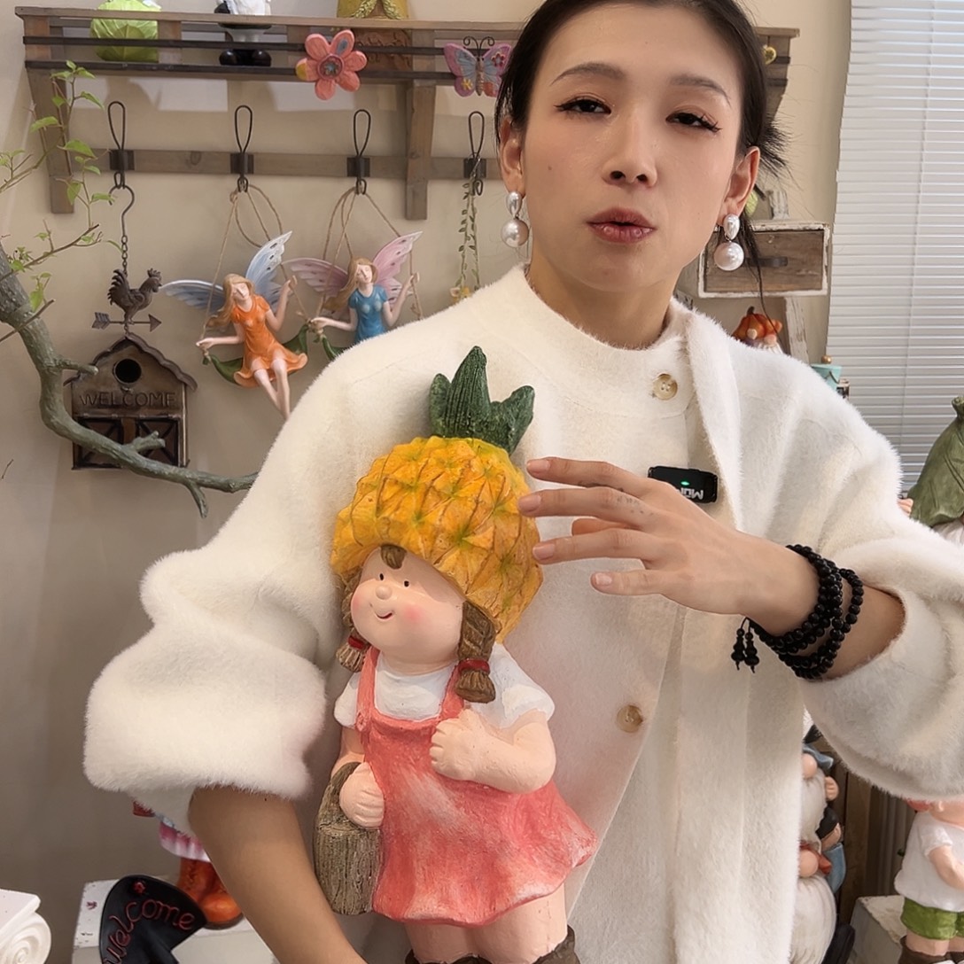 花园摆件红红火火