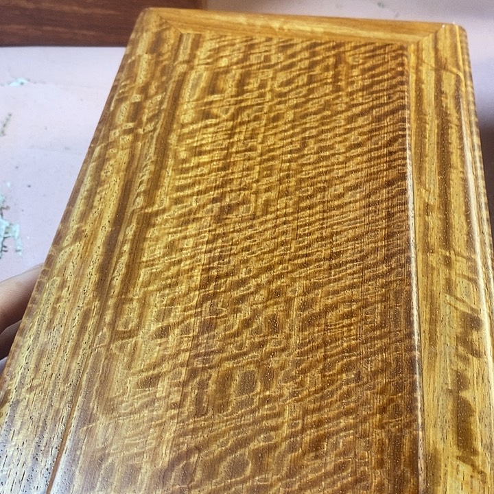 清***哥香榧木缅甸花梨双机关