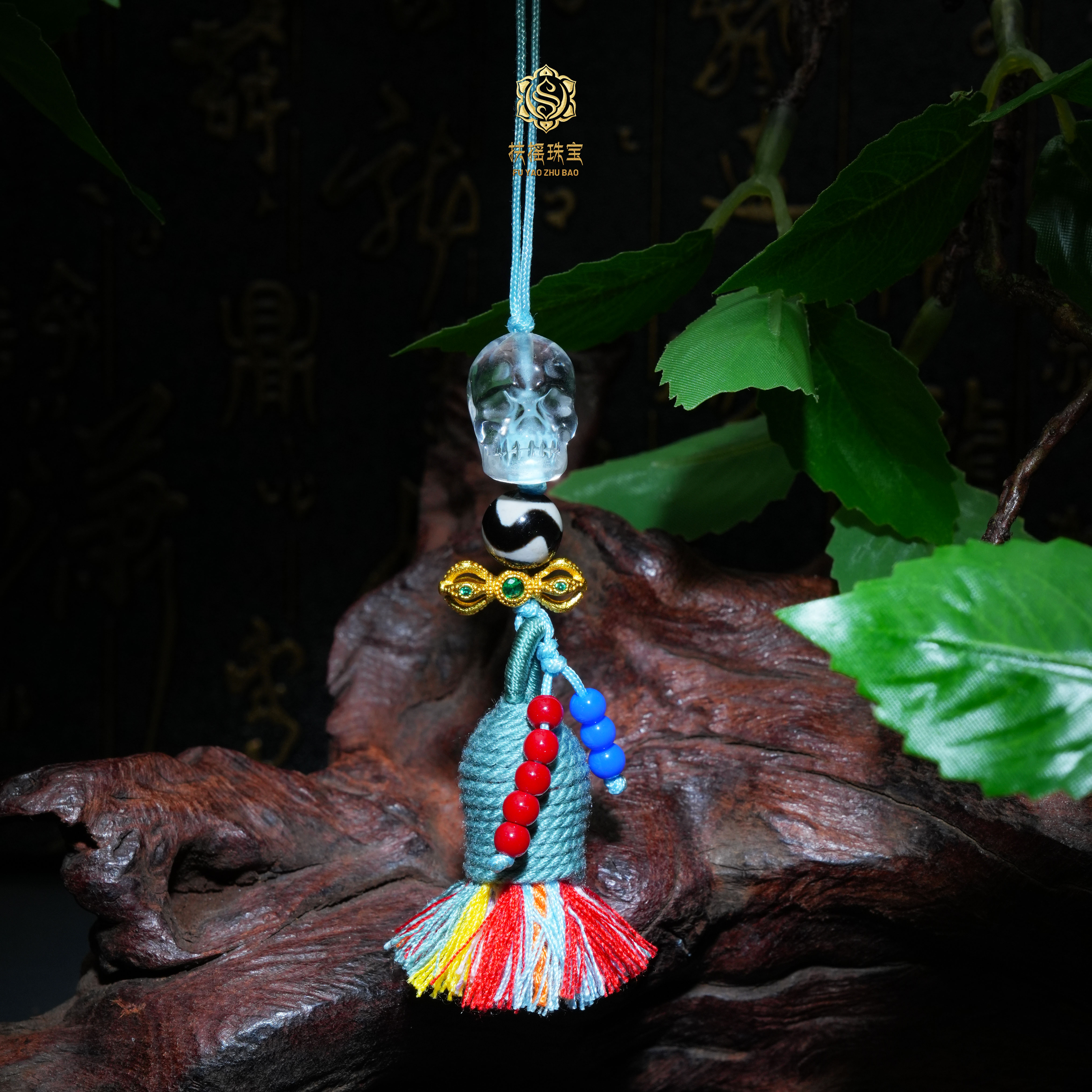 扶摇臻选|杵杵阿呆牙牙玛瑙挂饰