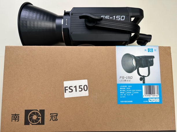 准新品  南冠FS-150单色温直播灯.常亮.拍摄.影视频灯