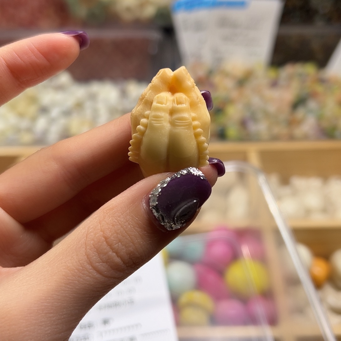 菩提根/象牙果吊坠佛手一颗微瑕