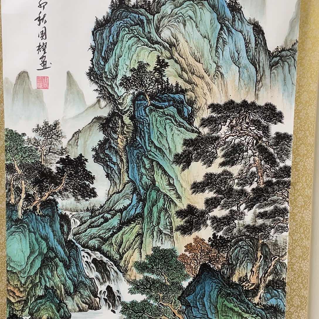 国画老师手笔手绘作品N