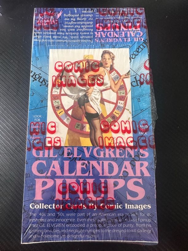 1993 comic image 海报女郎艺术插画收藏卡