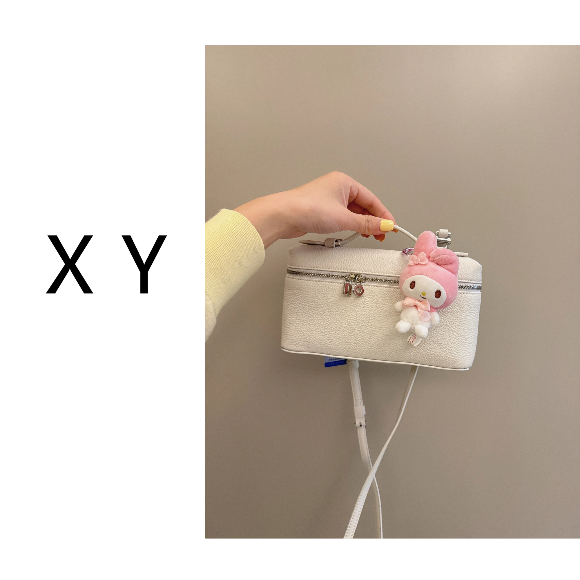 清仓！拥有一只高品质LP19饭盒包 头层牛皮手提盒子包单肩斜挎包