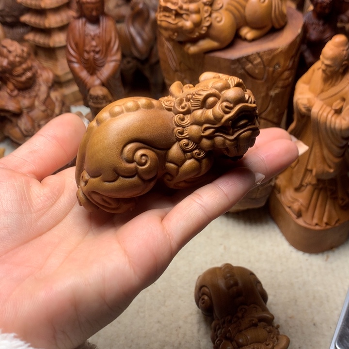 檀香木其他老山檀香手把件