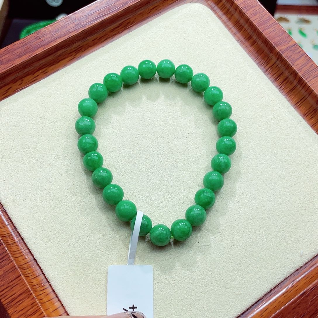 未镶嵌手链翡翠天然缅甸翡翠A货