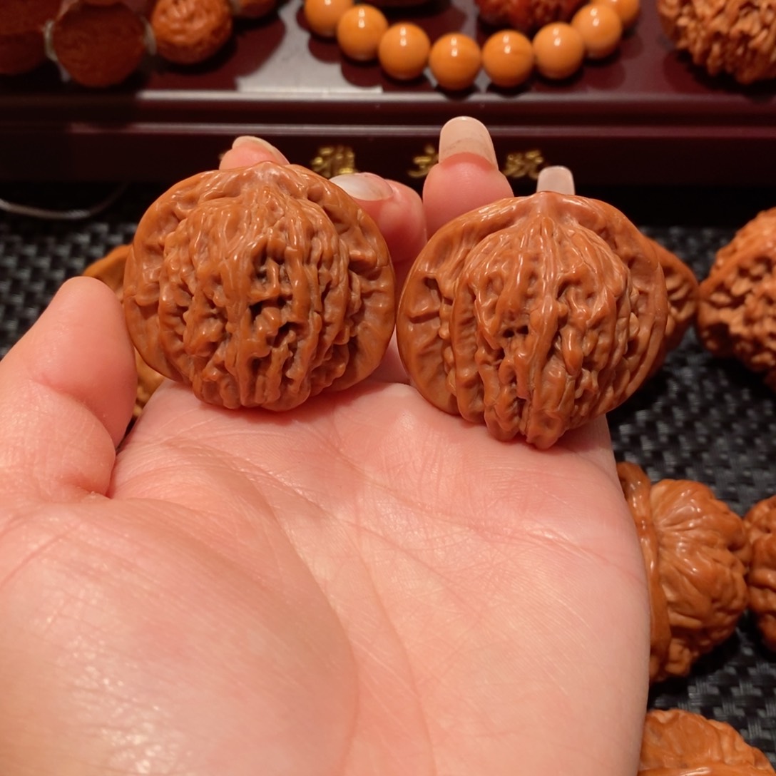 文玩核桃把件四座楼