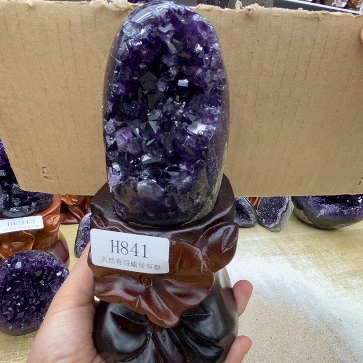 紫晶大型摆件（非配饰）未镶嵌