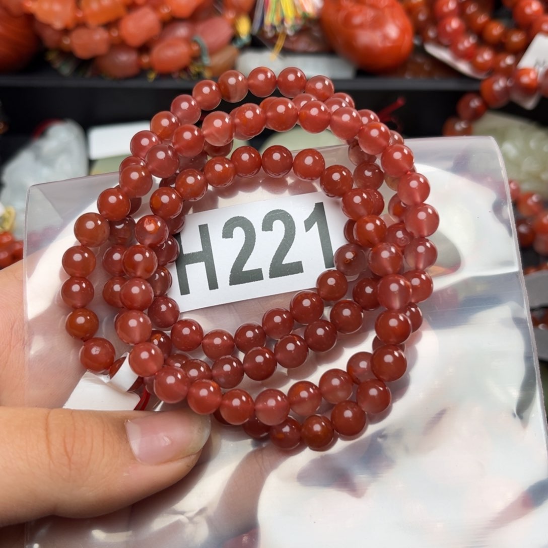 南红玛瑙珠宝奇石未镶嵌6*+