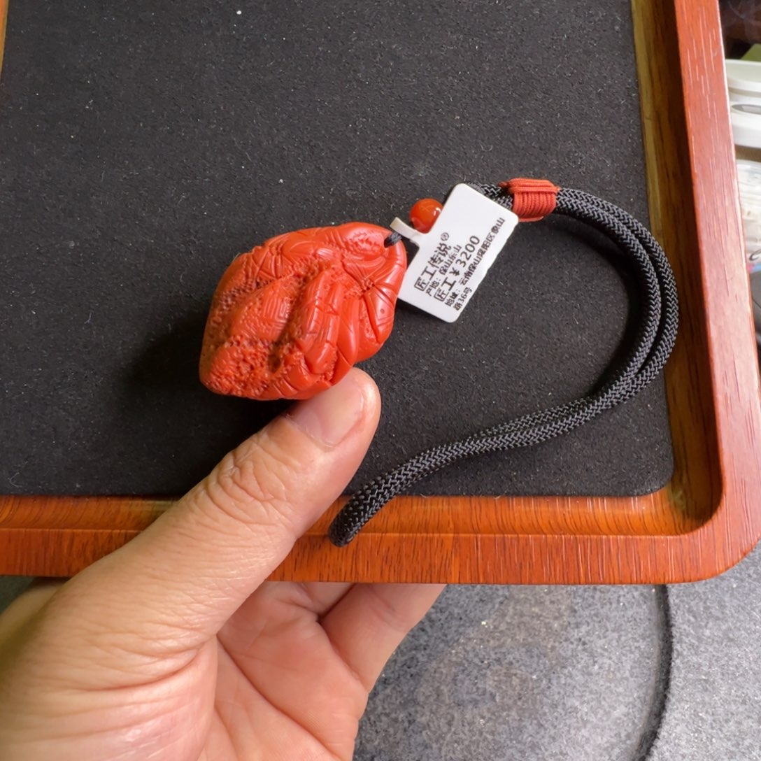 南红玛瑙未镶嵌珠子那***亮16号保山东山把件