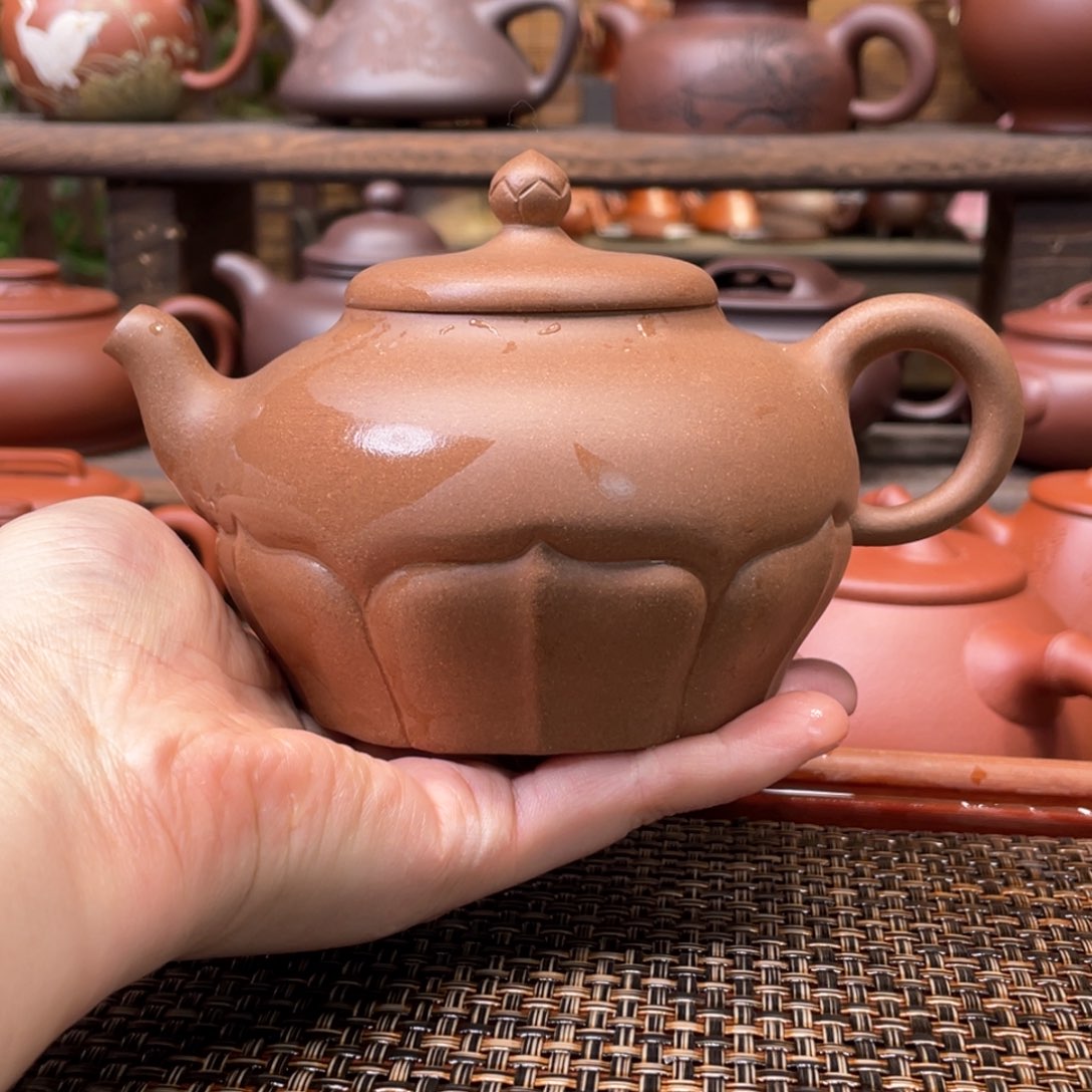 茶壶紫砂宜兴原矿紫砂手工制400