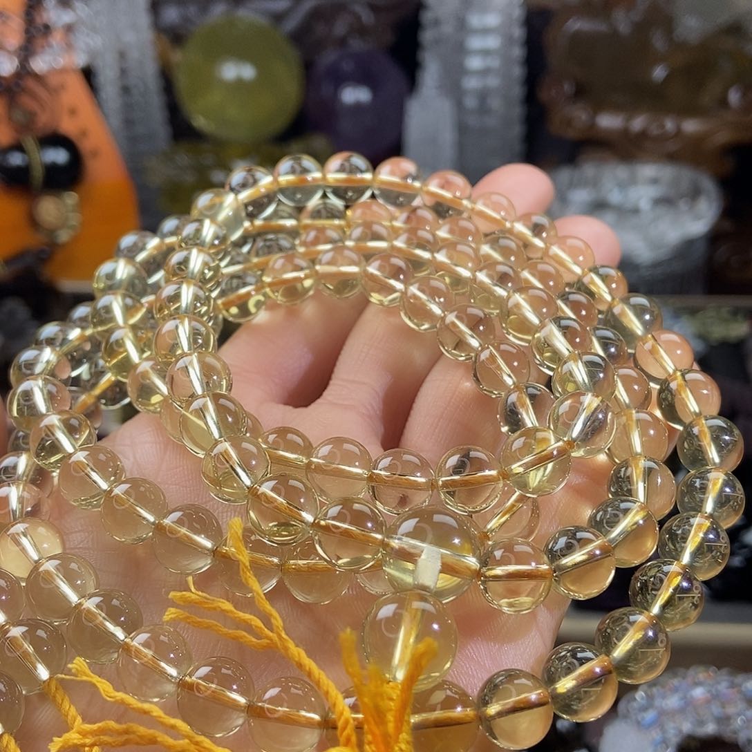 未镶嵌套链水晶水晶108颗盘珠