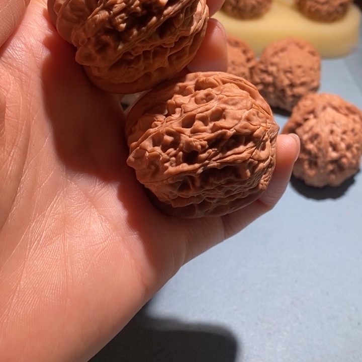 文玩核桃把件东**꧂芭蕉扇40