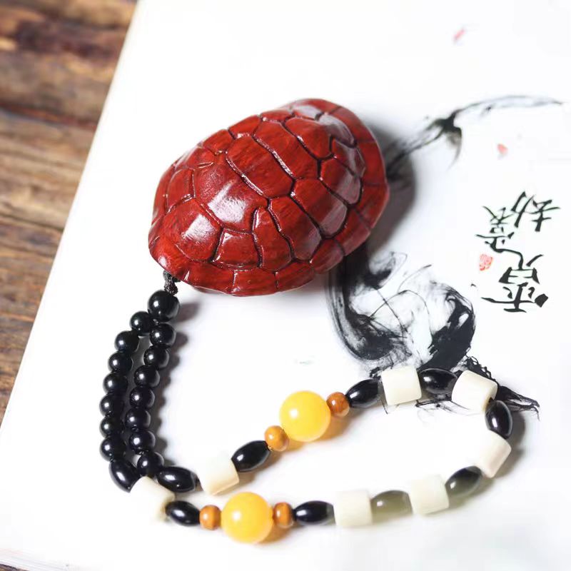 文玩富甲天下实木雕刻手把件招财工艺品202