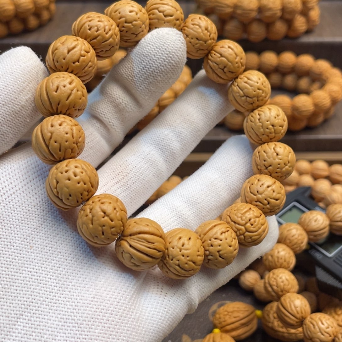 手串桃核1****3金丹精品