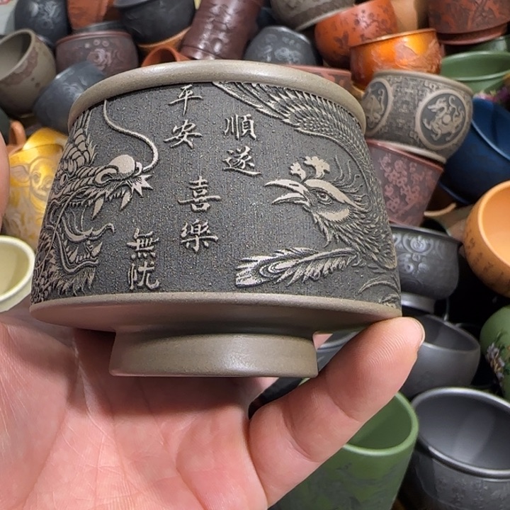 茶杯紫砂全手工制作工艺