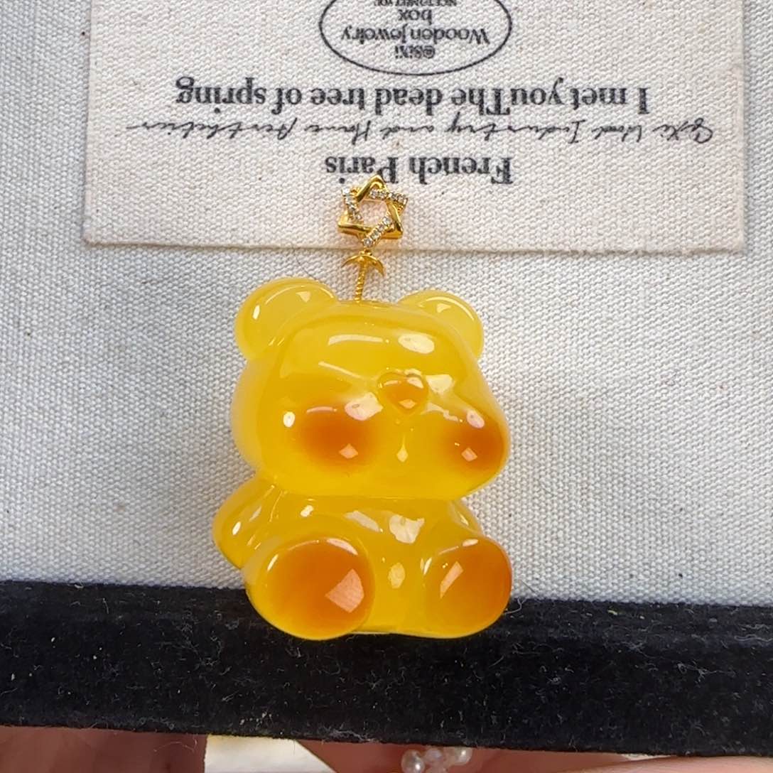 裸石琥珀未镶嵌小****?琥珀