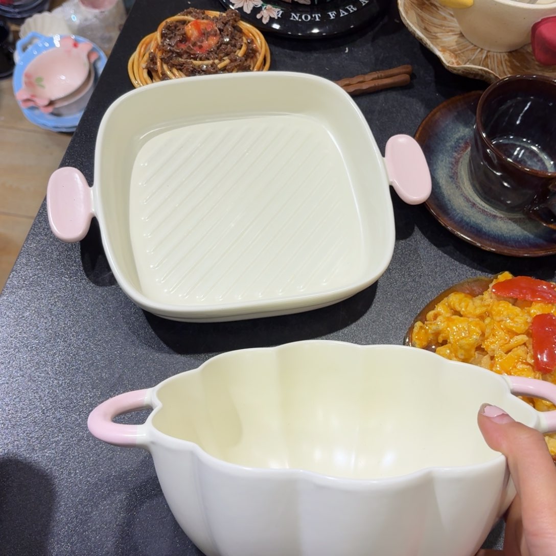 瓷8寸两个微瑕不影响使用