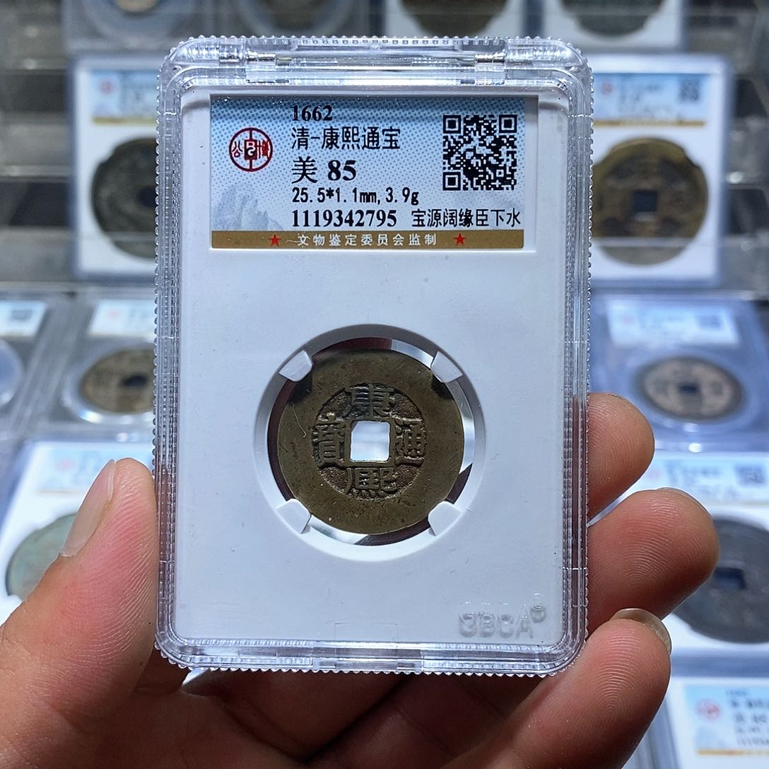 用***0铜苏皖古泉 康熙臣下水 编码2795