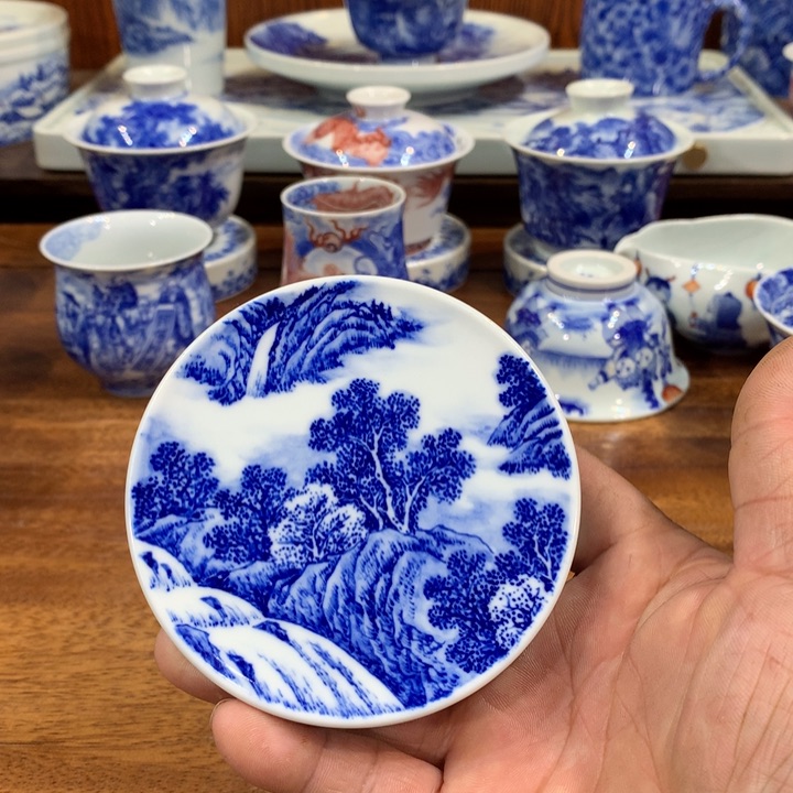 国家一级美术师刘贤涛老师青花