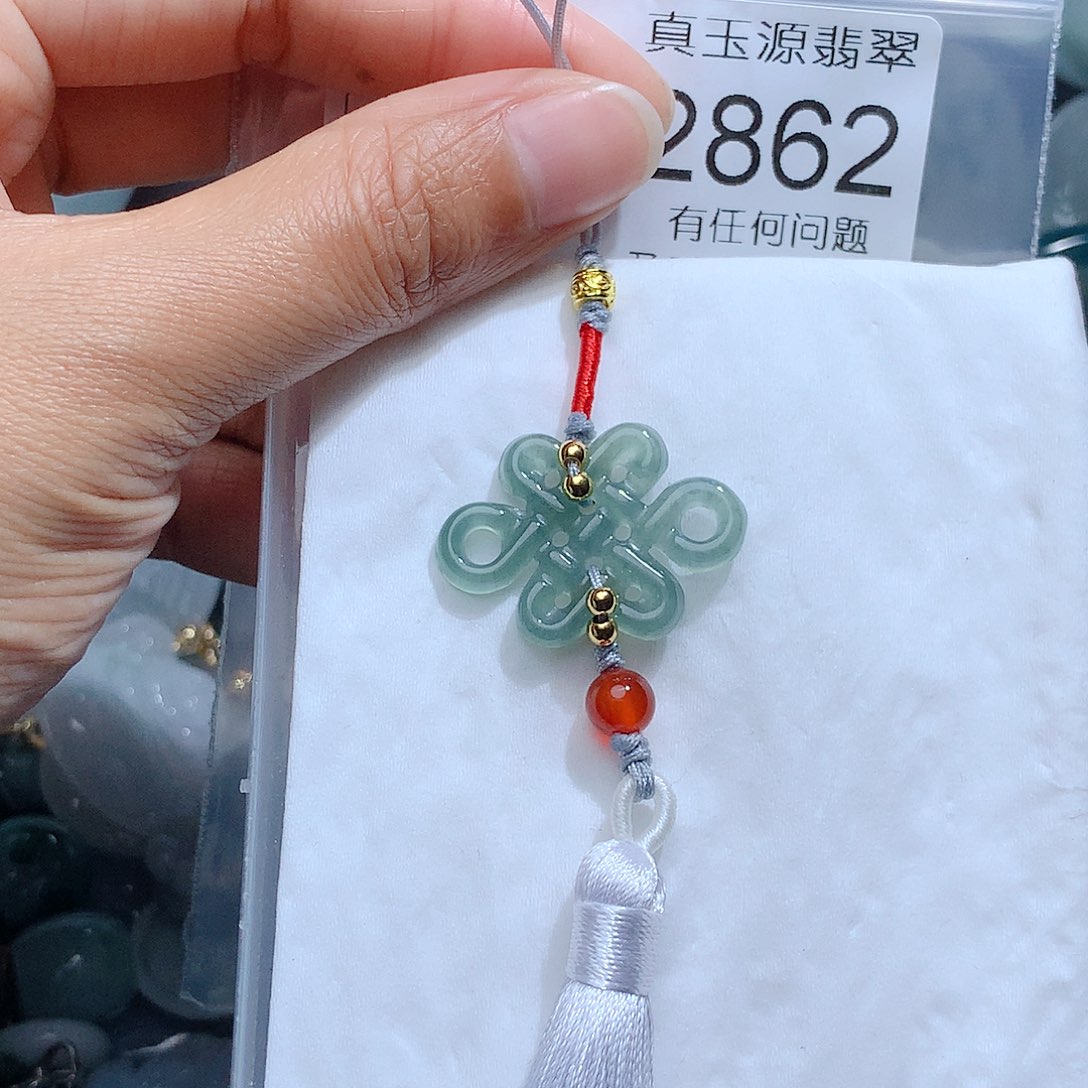 翡翠颈饰未镶嵌2862。